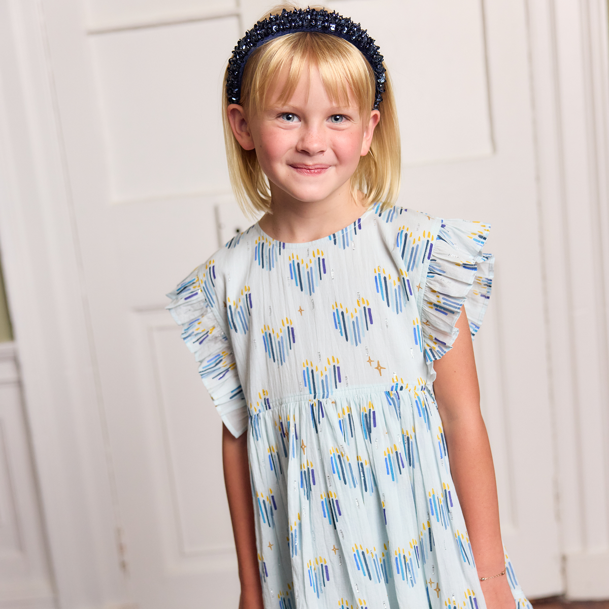 Menorah Hearts Kit Dress - Meems