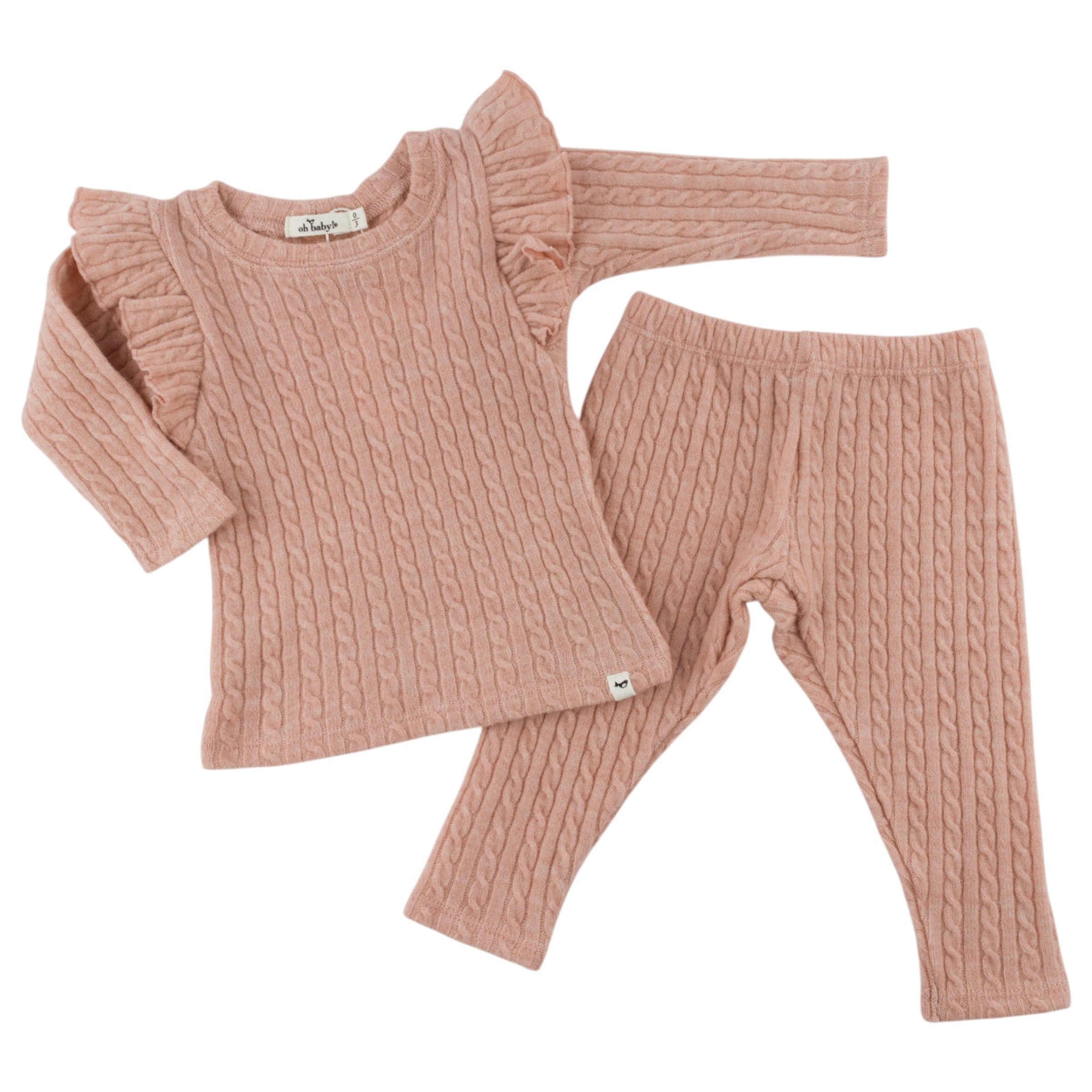 Cable Knit Millie 2 Pc Set