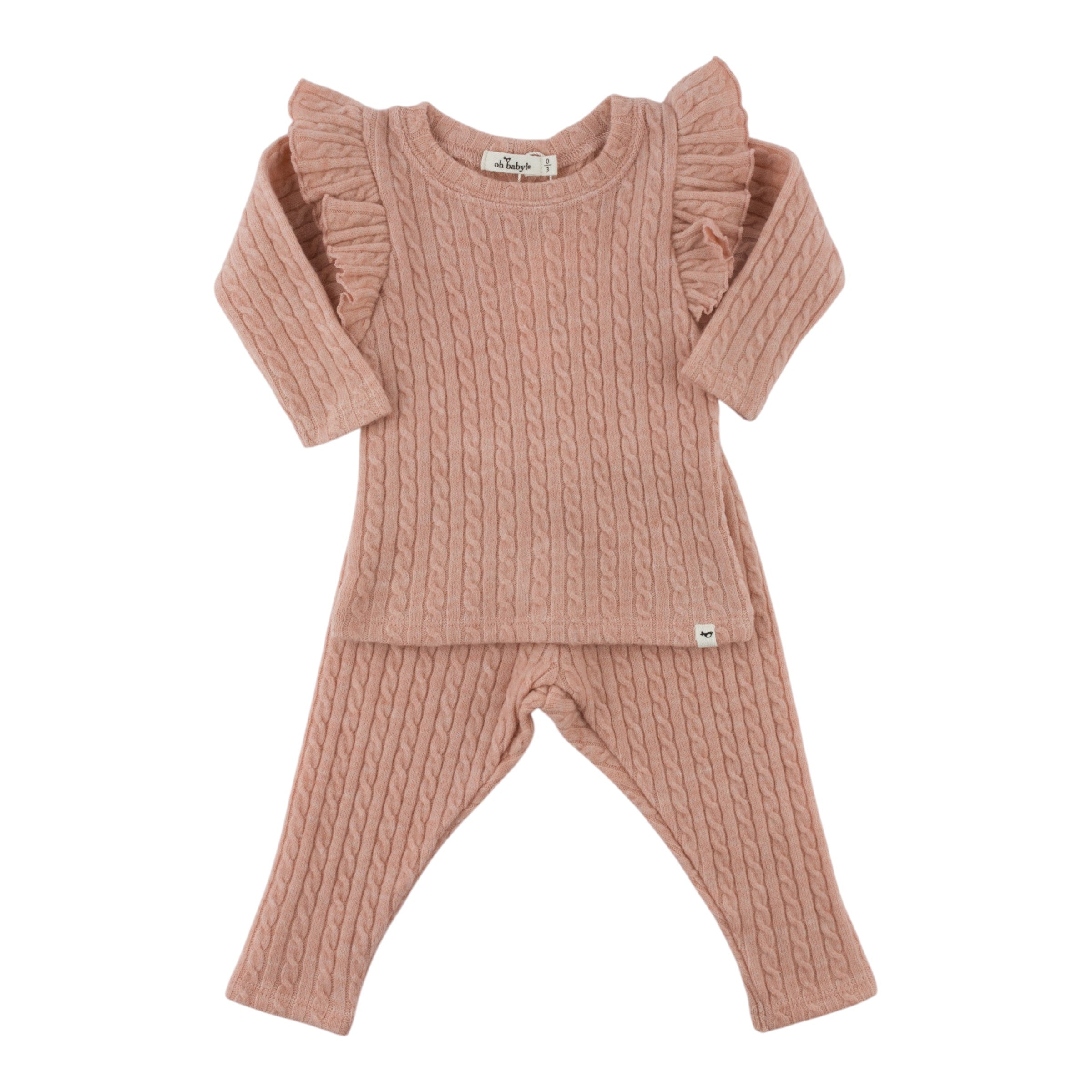 Cable Knit Millie 2 Pc Set