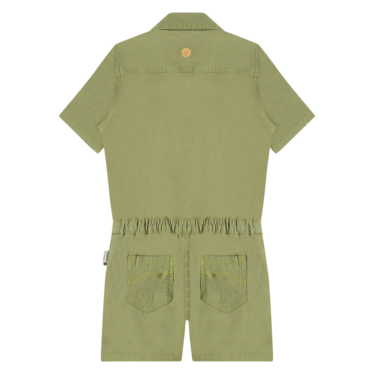 Girls Short Sleeve Romper
