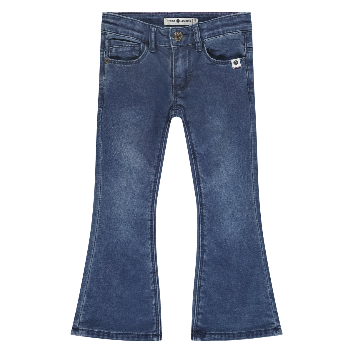 Girls Flared Denim