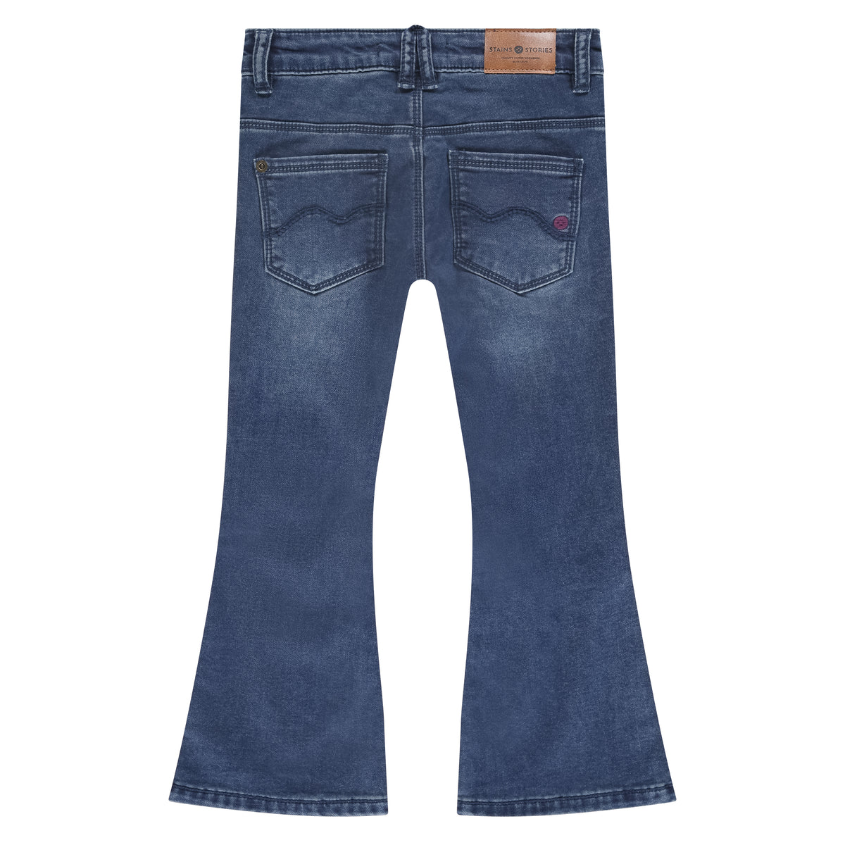 Girls Flared Denim