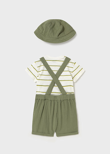 Dungaree 3pc Set
