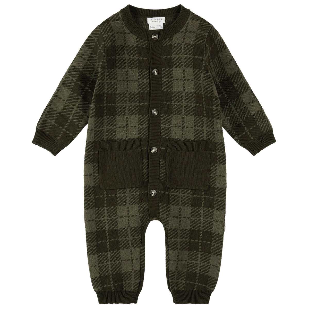 Gingham Knit Playsuit