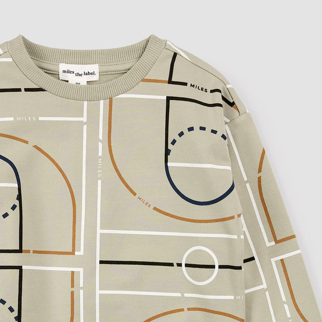 Gymnasium Stone Sweatshirt - Meems