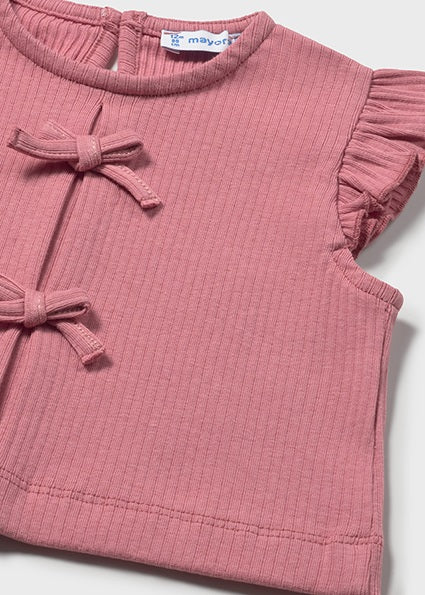 Flutter Sleeve Bow Top - Meems