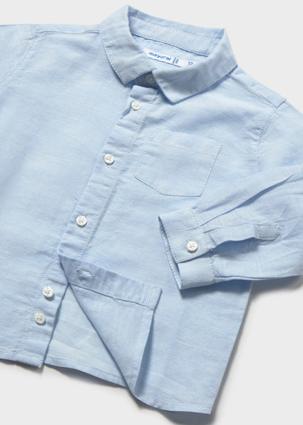 Light Blue Button Down - Meems