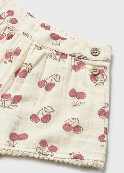 Cherry Button Shorts - Meems