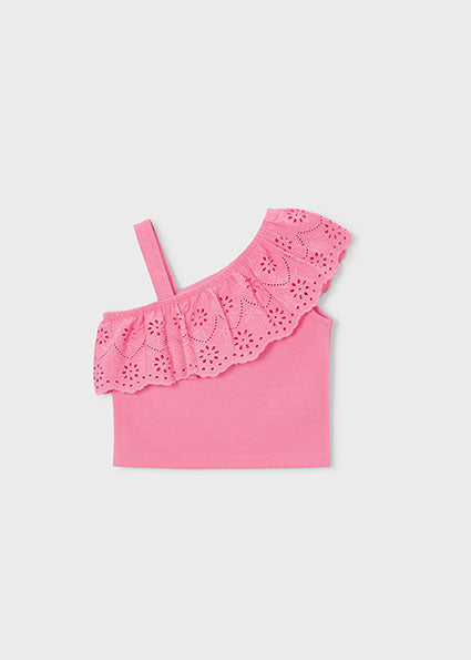 Eyelet One Shoulder Top - Meems