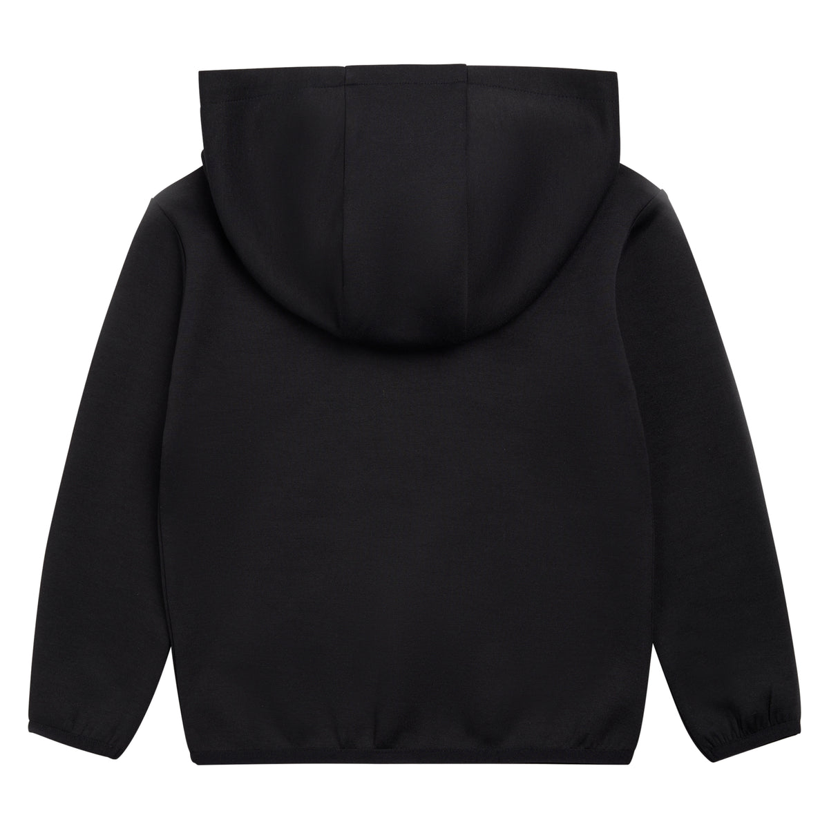 Blue Trim Smiley Zip Hoodie