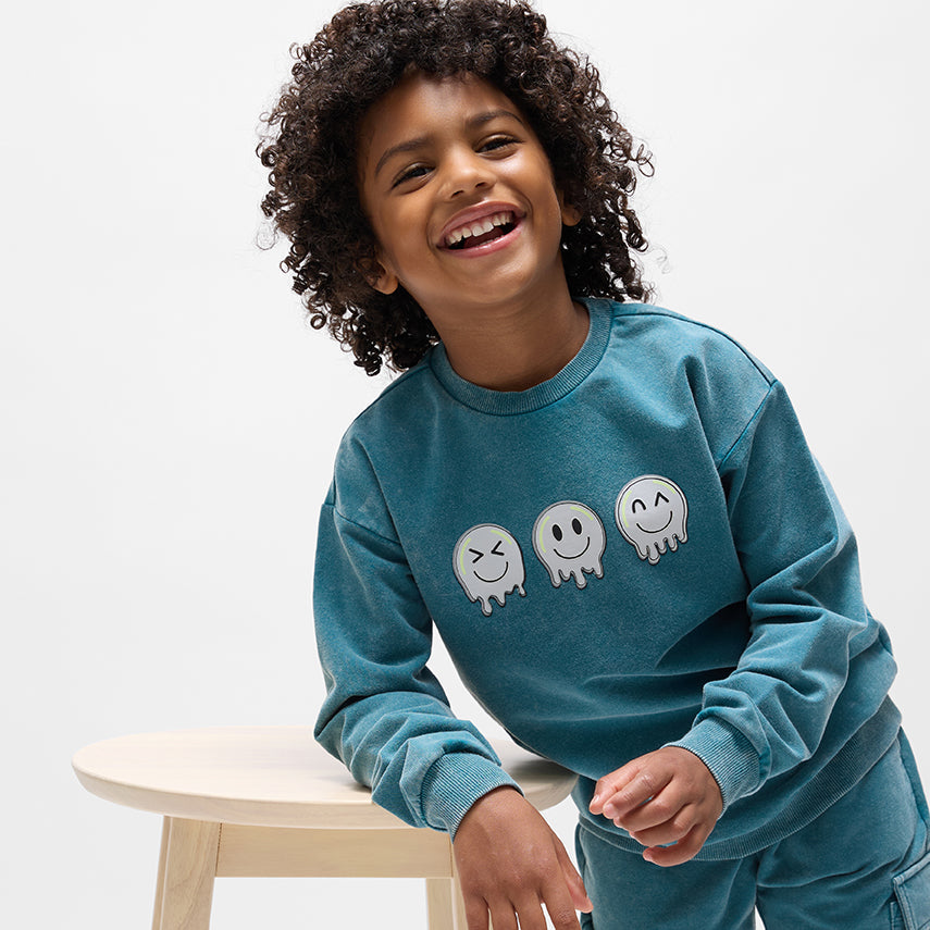 Smiley Cargo Jogger Set