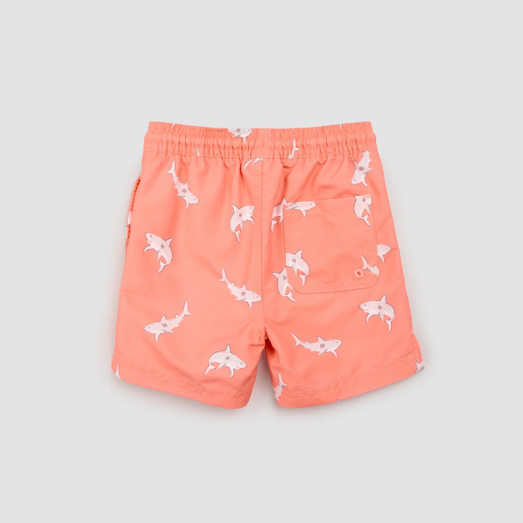 Shark Print Swim Trunk