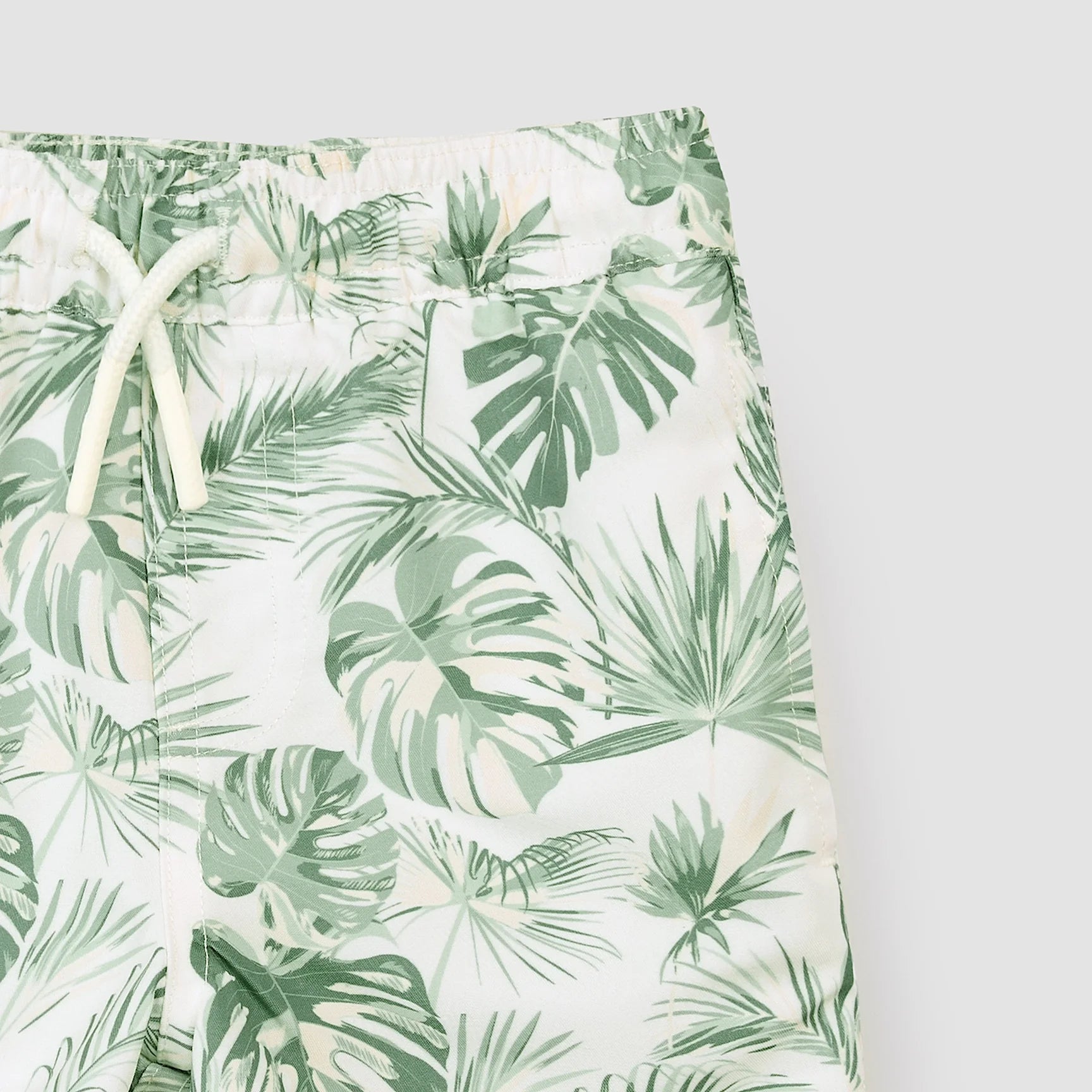 Jungle Leaves Swim Trunk