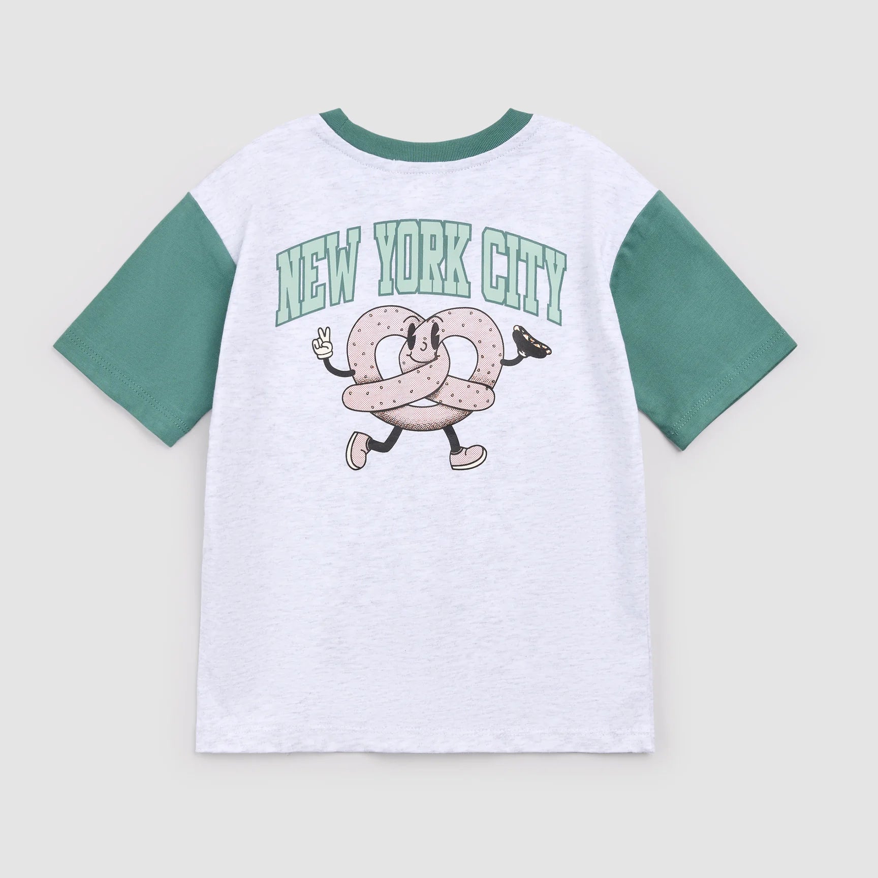 NYC Pretzel Raglan T-Shirt