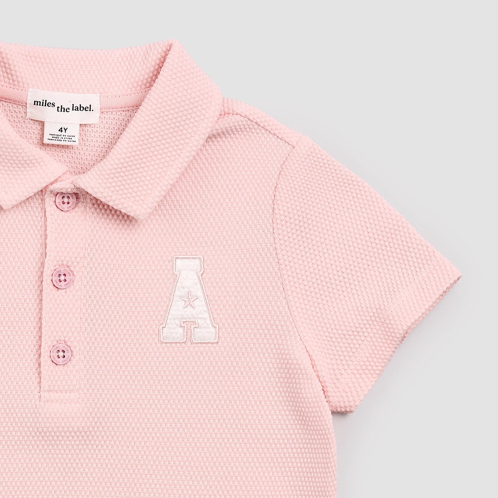 Pink Sporty Polo