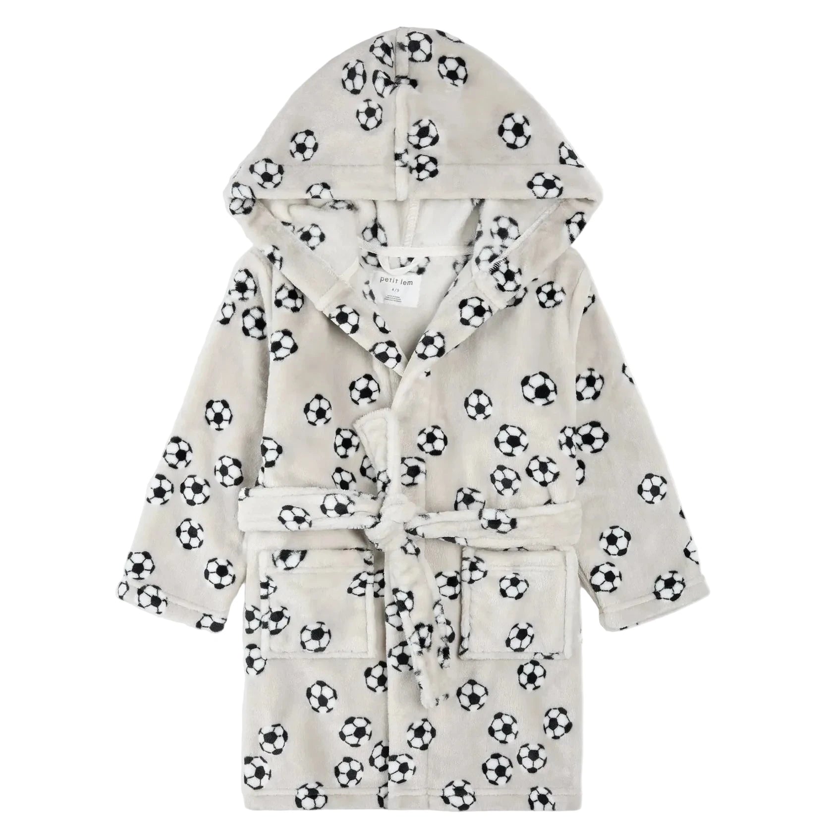Soccer Ball Plush Robe
