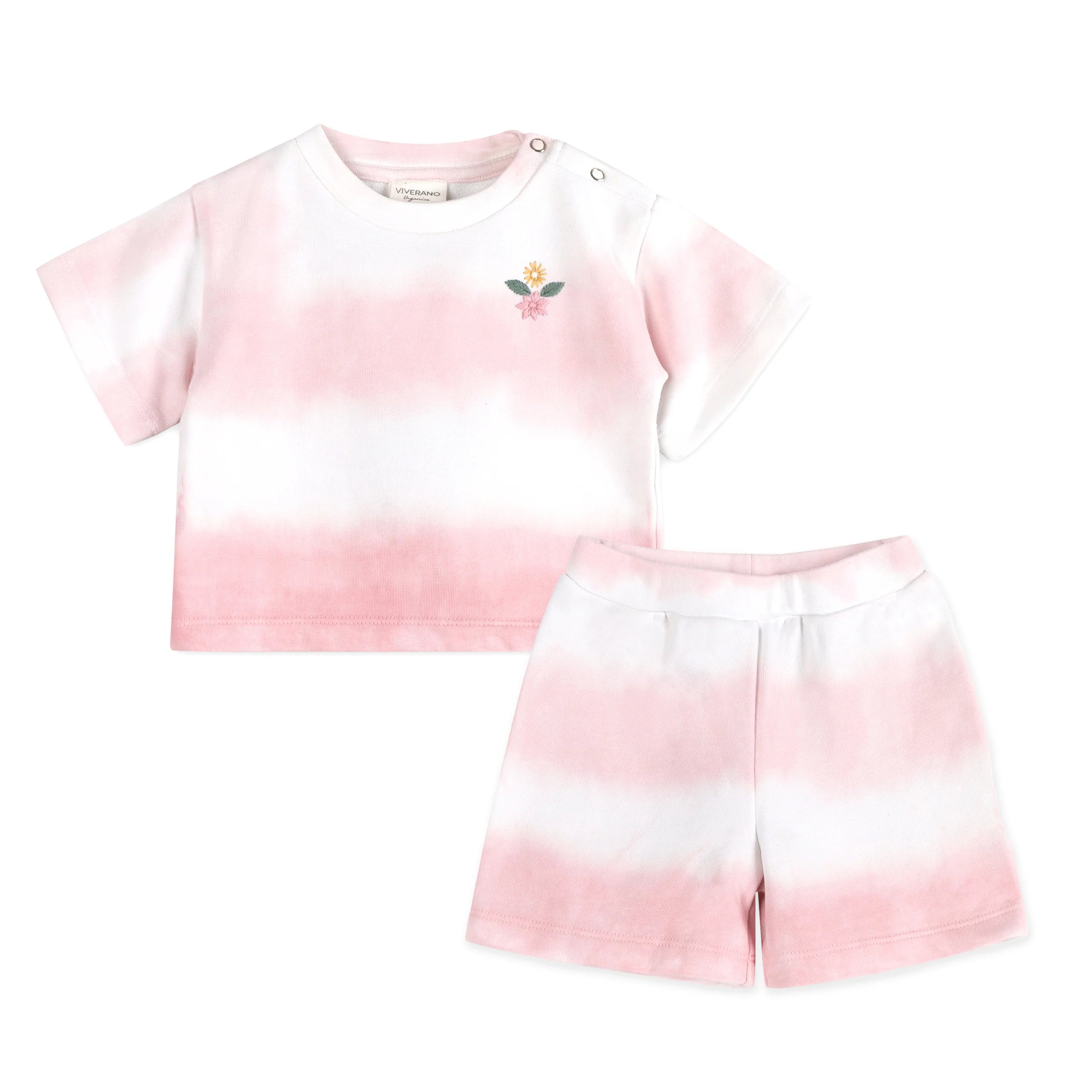 Organic Tie Dye Short Set