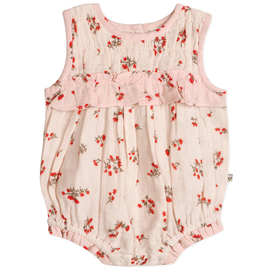 Noor Floral Romper + Headband