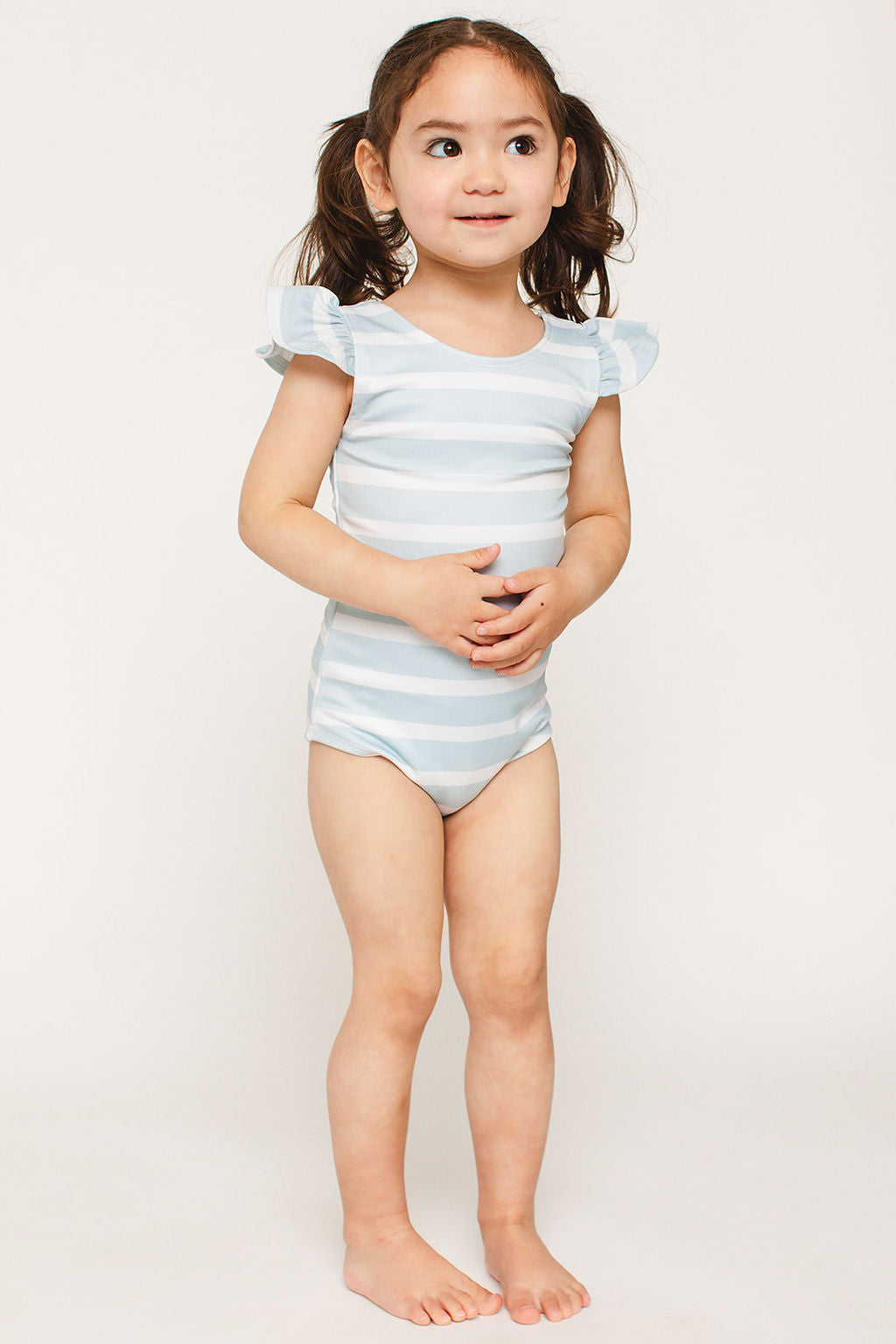 Stripe One Piece Bather