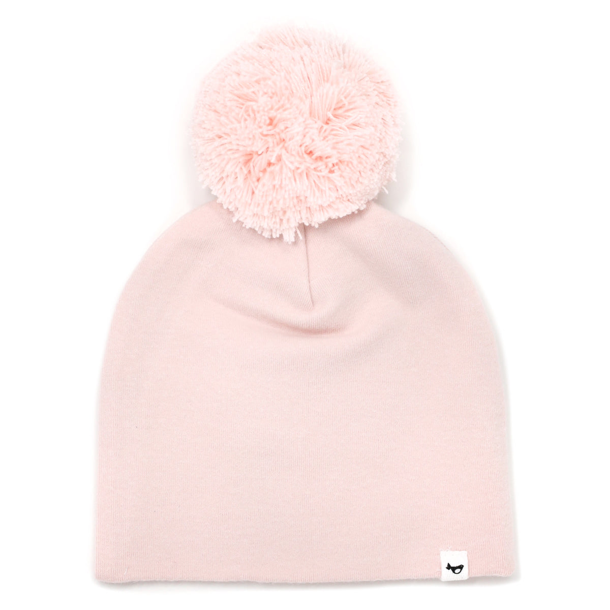 Dusty Pink Pom Hat