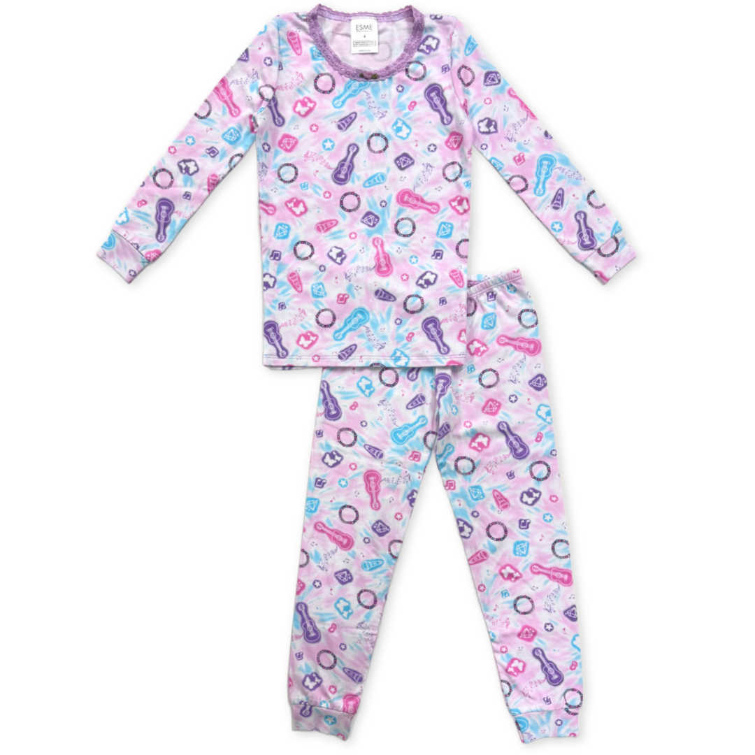 Popstar LS Pajama Set