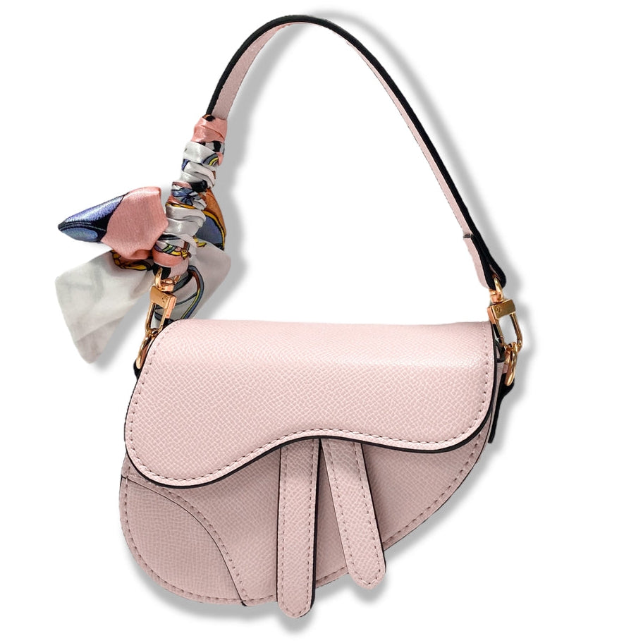 Saddle Purse with Scarf