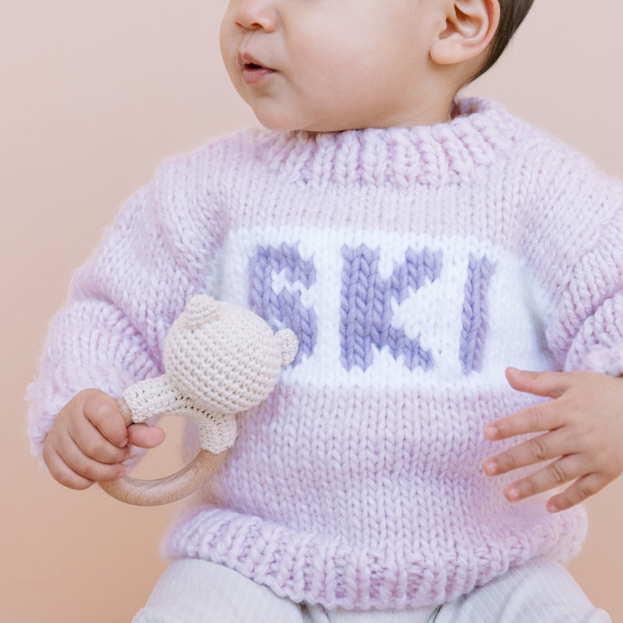 Pink Ski Sweater
