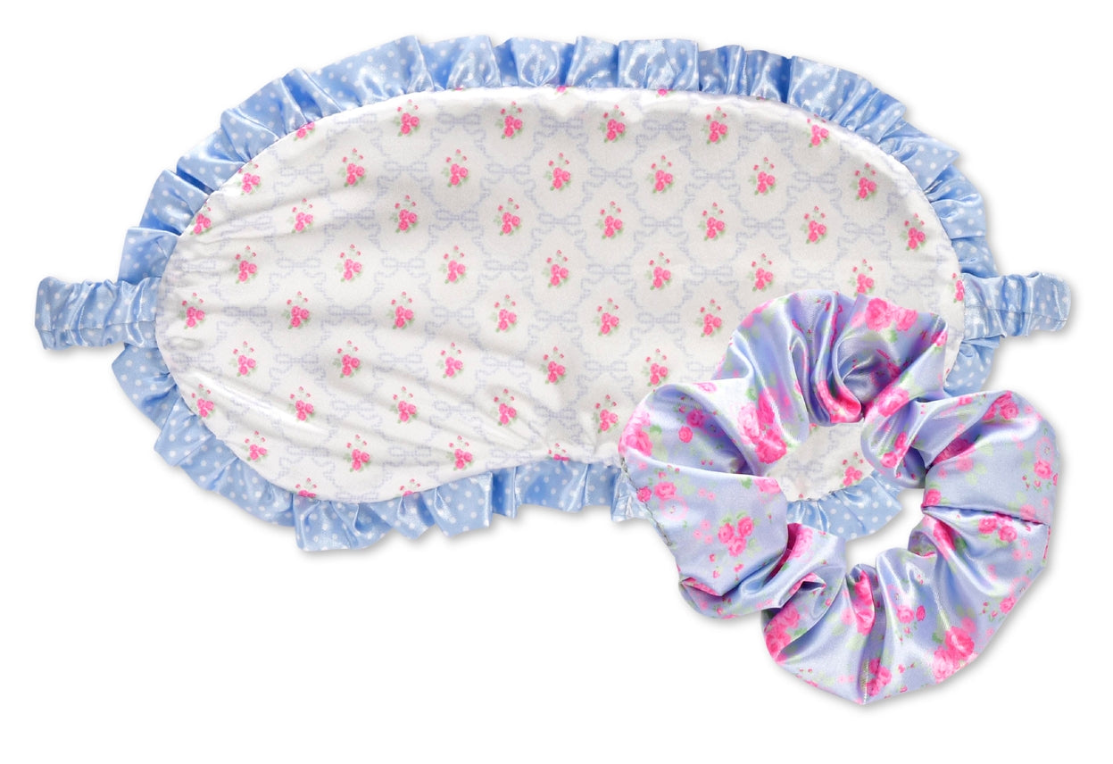 Ditsy Eye Mask & Scrunchie Set