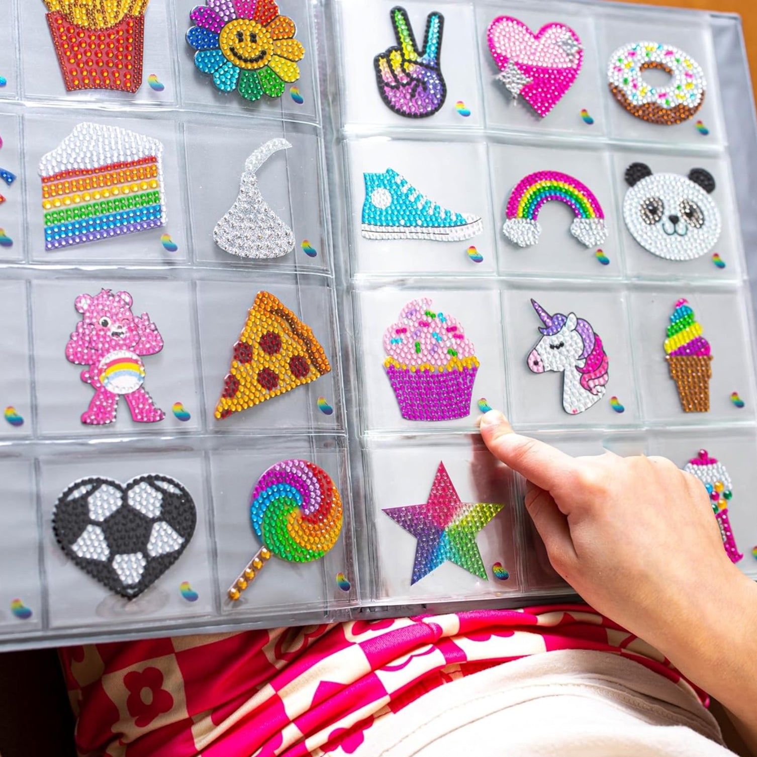 Lavendar Sticker Book