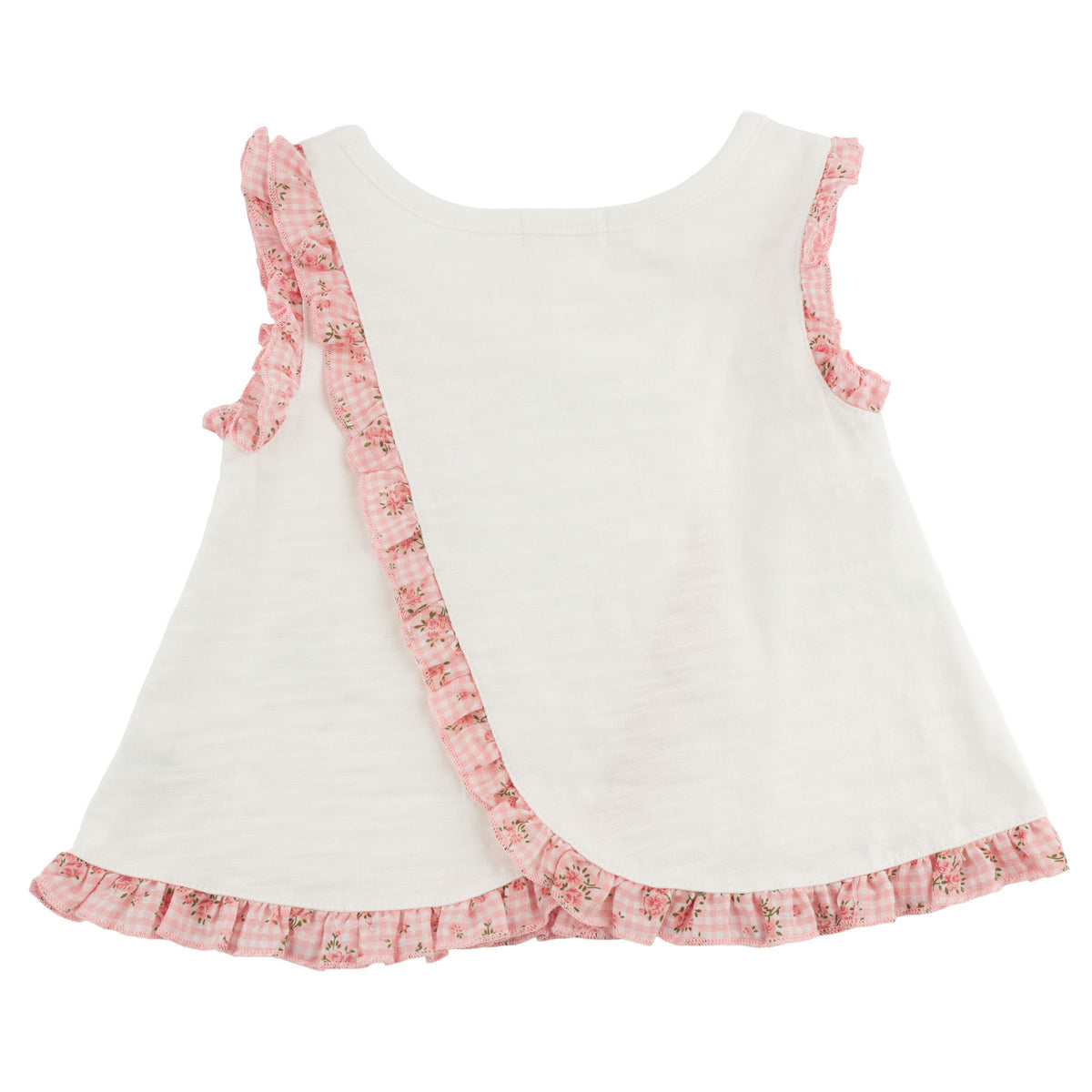 Dahlia Ruffle Split Back Tank