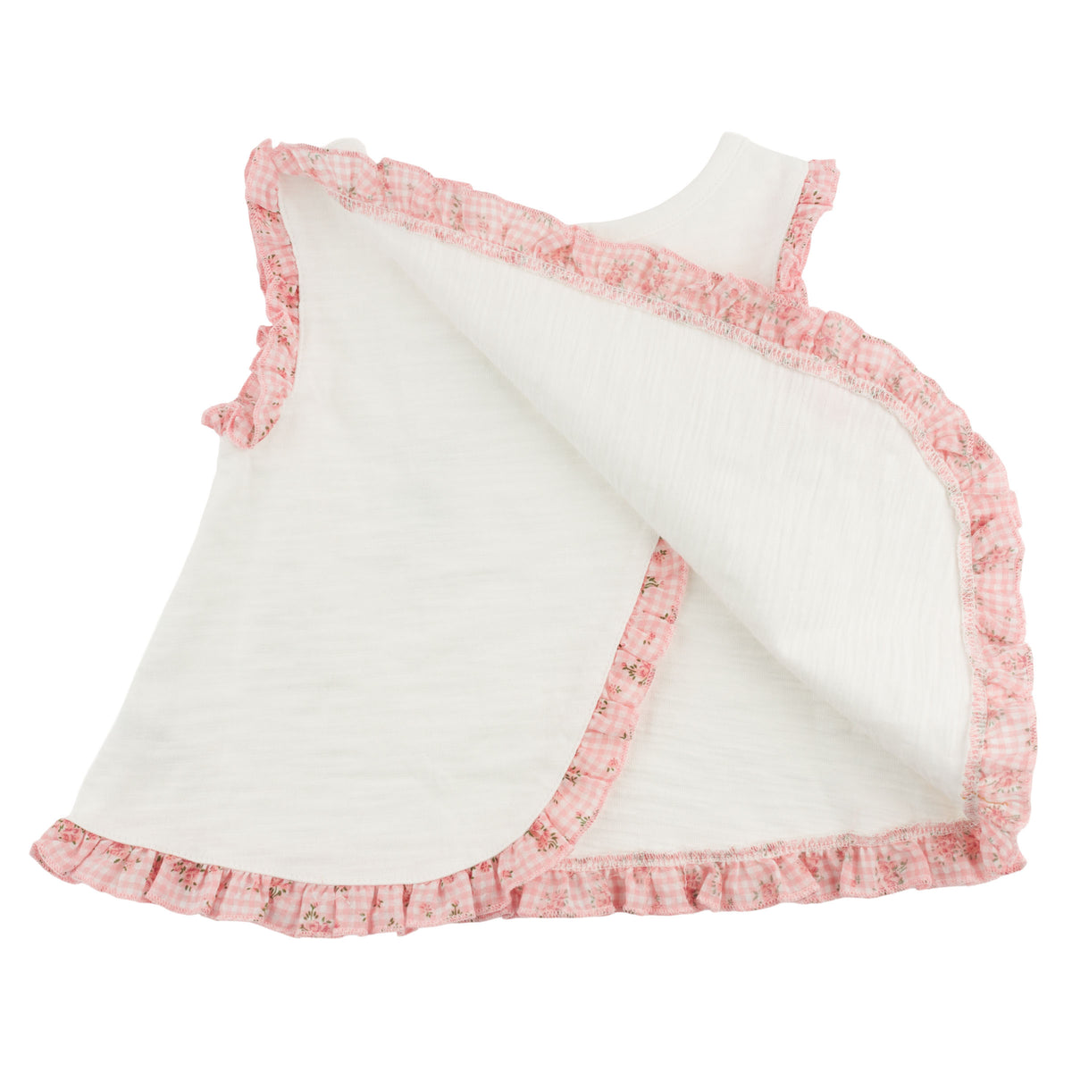 Dahlia Ruffle Split Back Tank