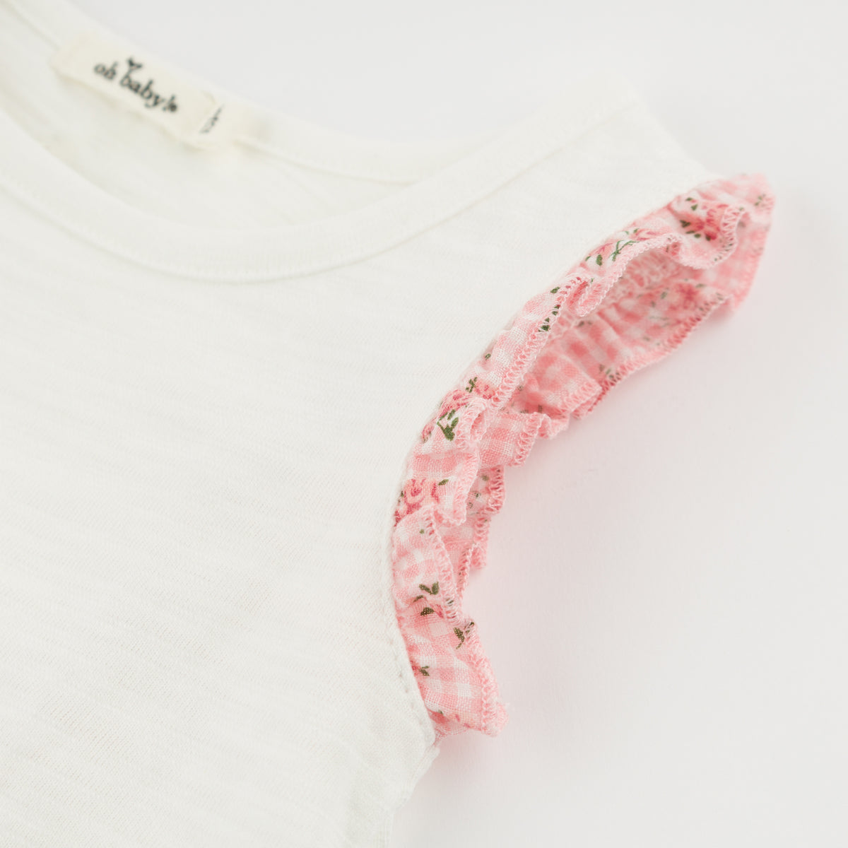 Dahlia Ruffle Split Back Tank