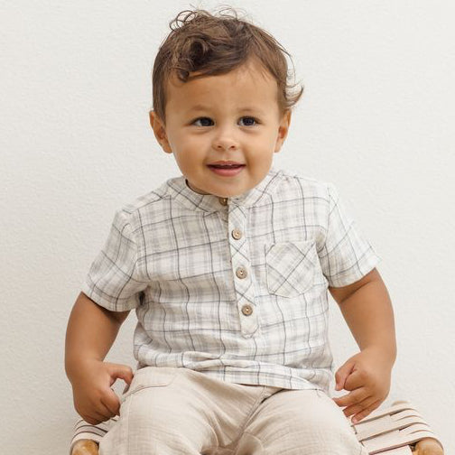 Blue Plaid Jaxson Shirt
