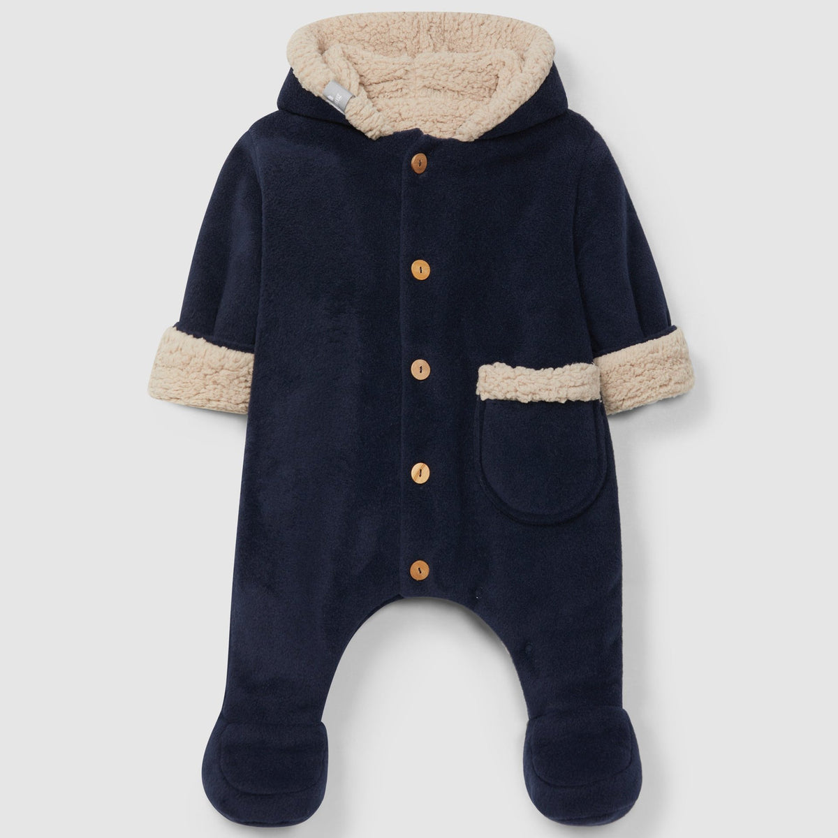 Plush LS Hooded Coverall