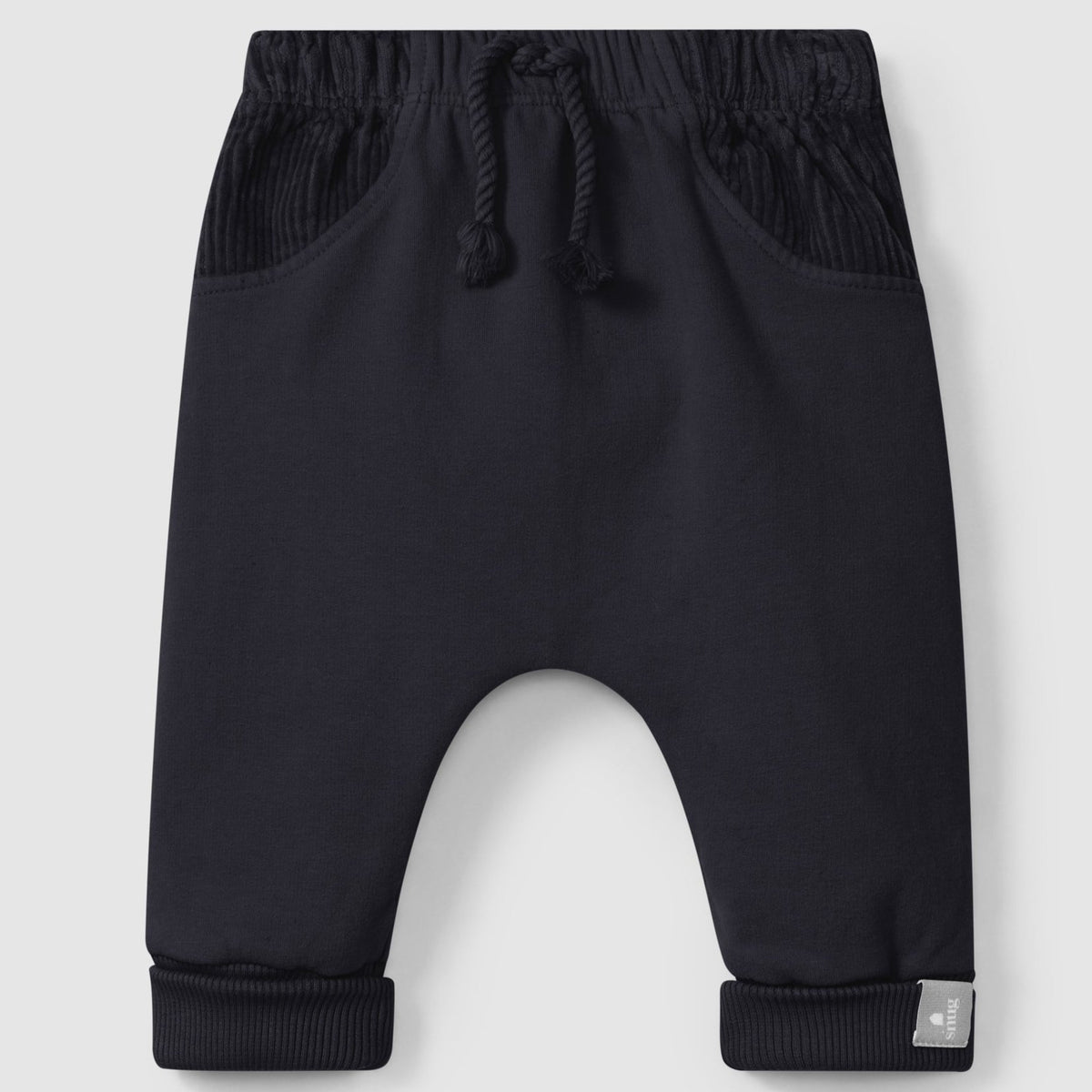 Velvet Detailed Baby Pant