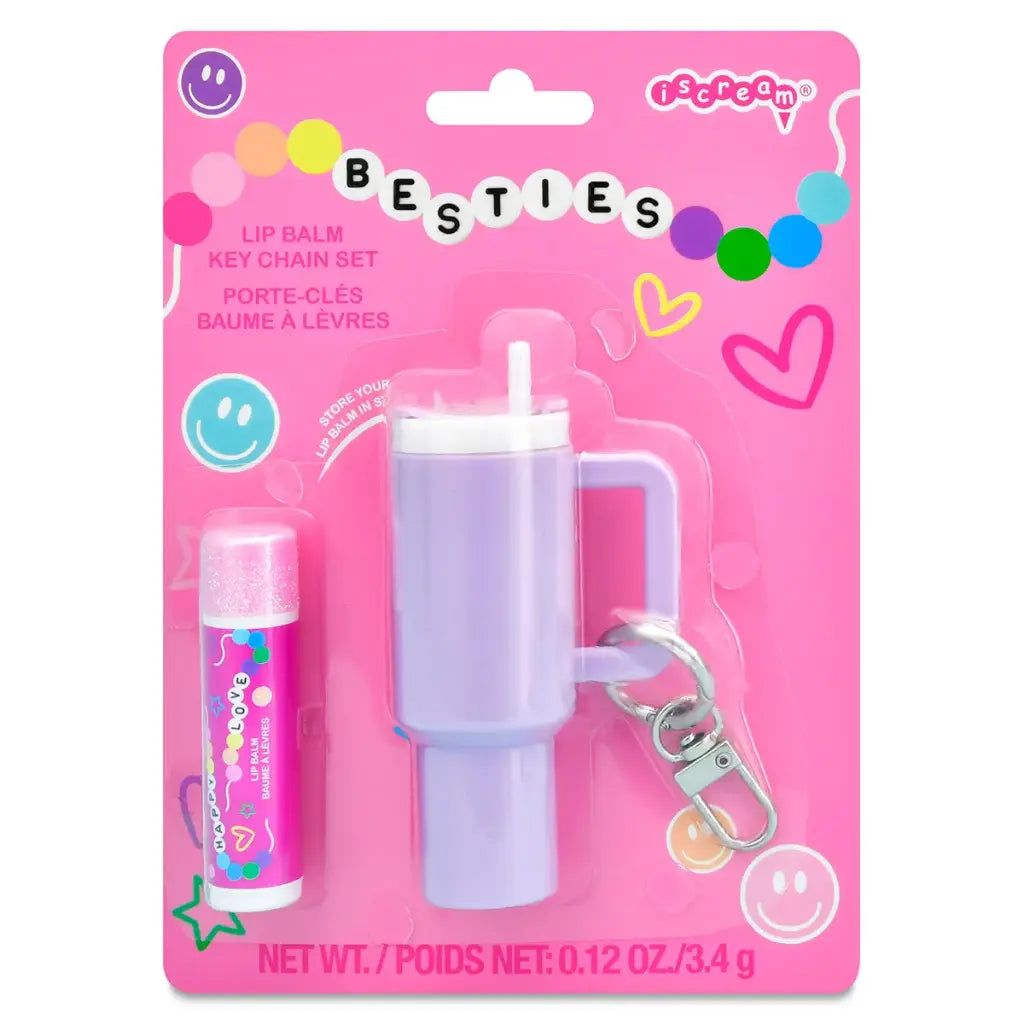 Besties Lip Balm Key Chain Set - Meems
