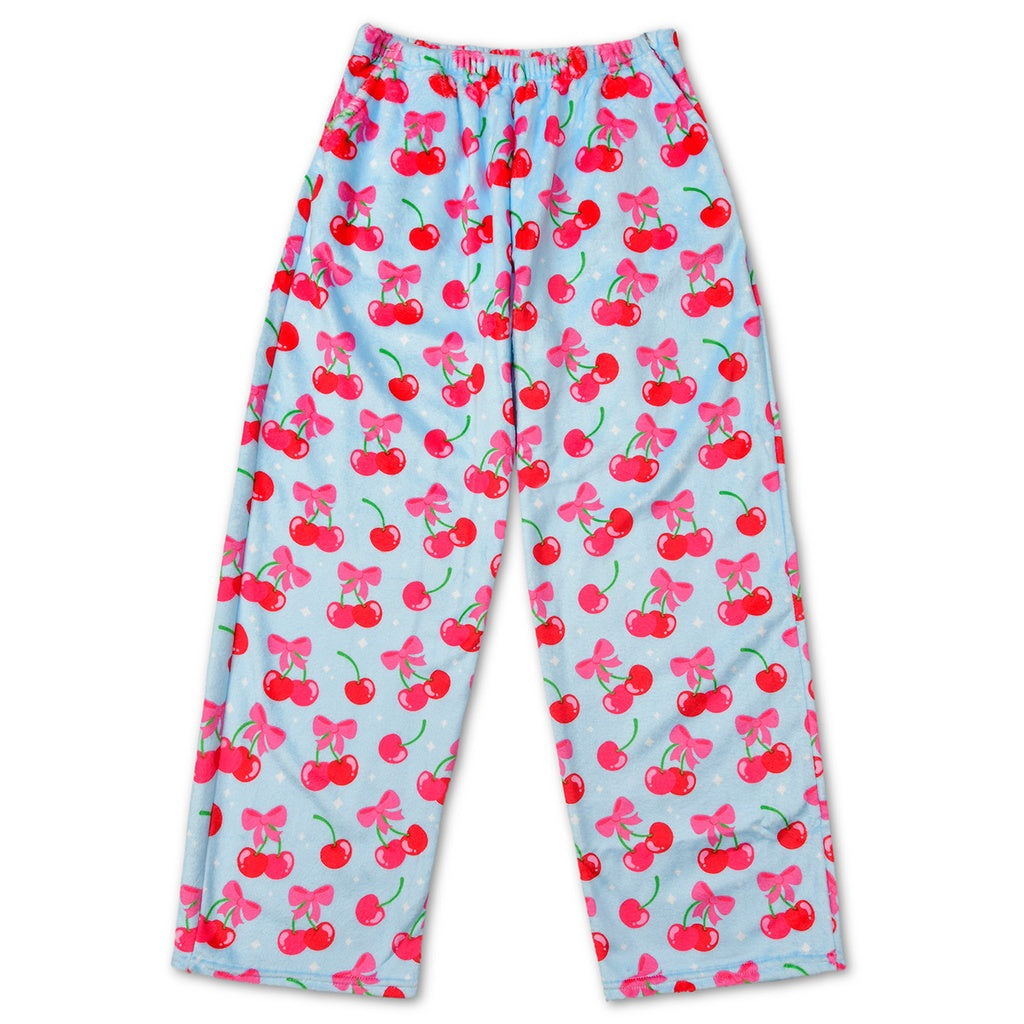 Cheerful Cherries Plush Pants - Meems
