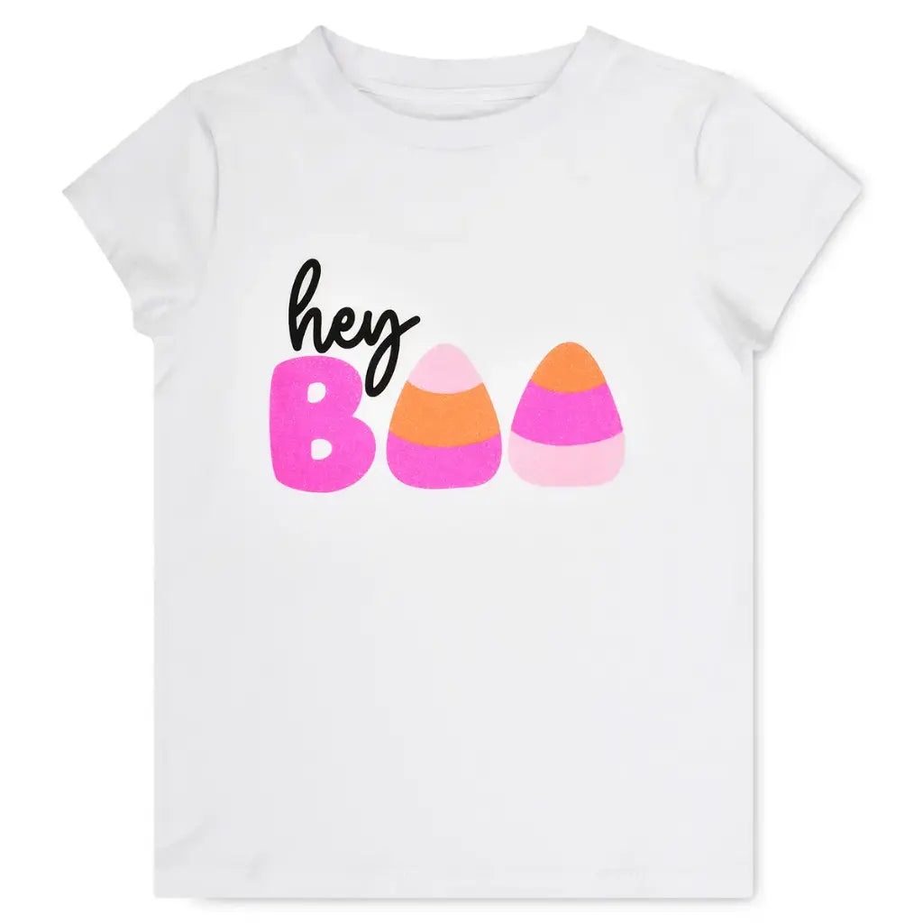 Hey Boo Boxy Tee - Meems