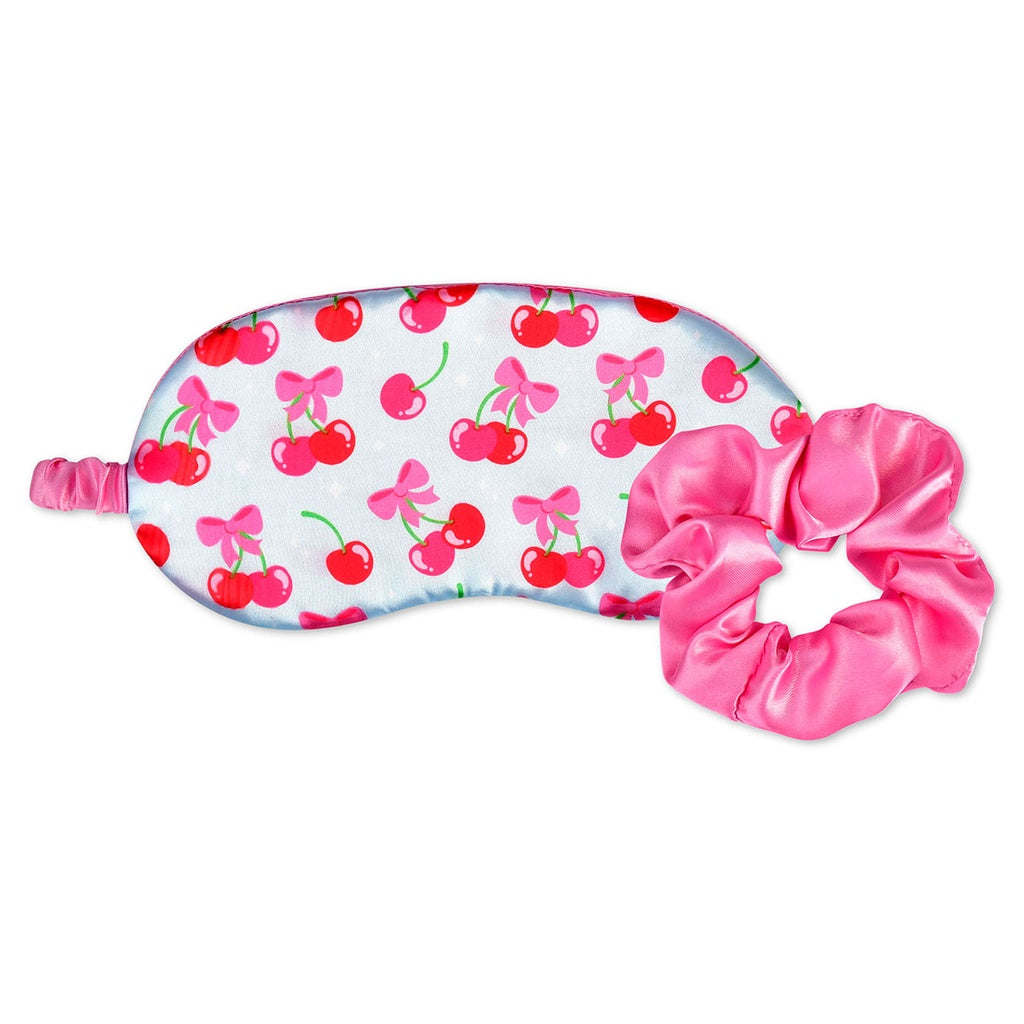 Cheerful Cherries Eye Mask & Scrunchie - Meems