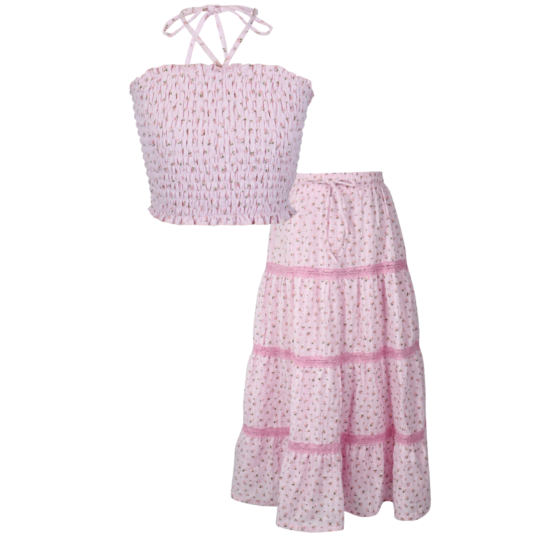 Floral Maxi Skirt