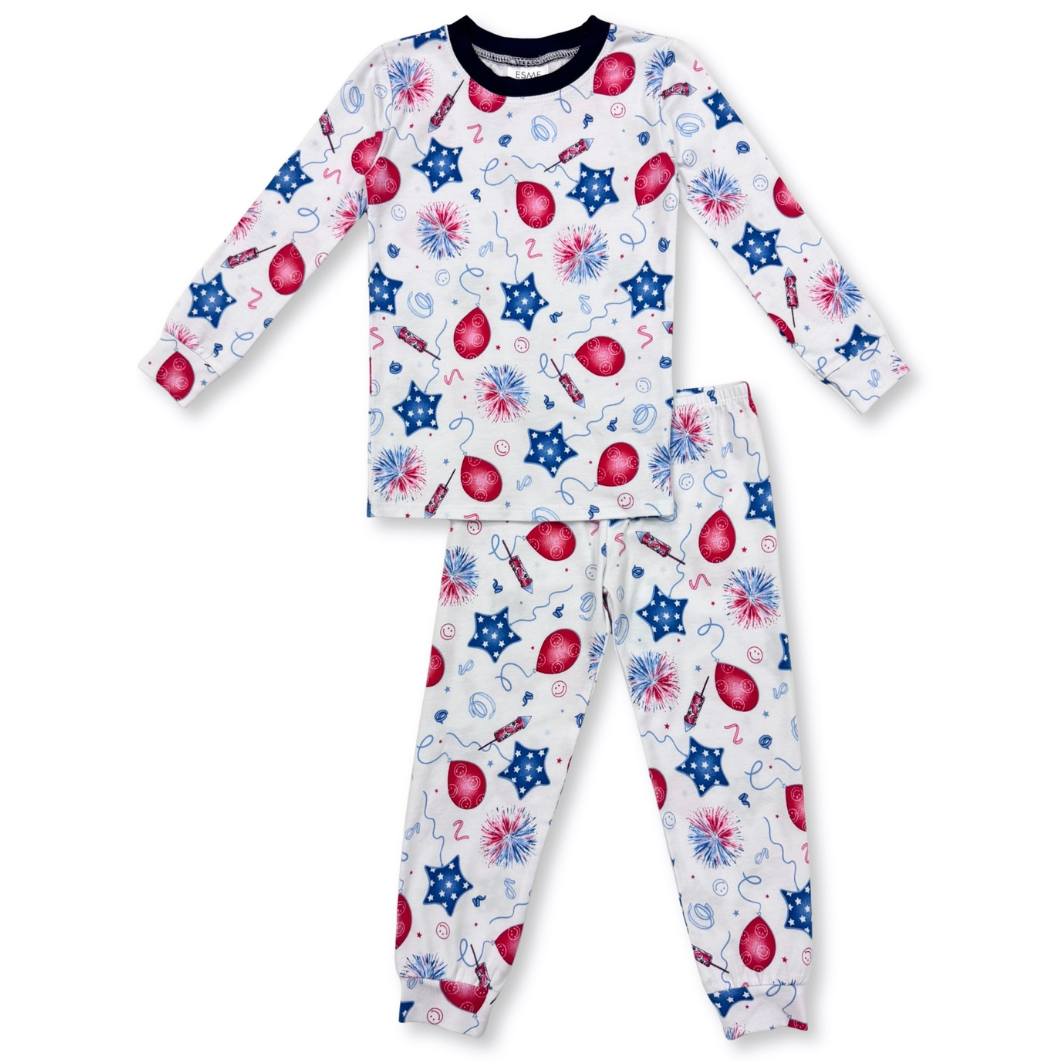 USA LS PJ Set