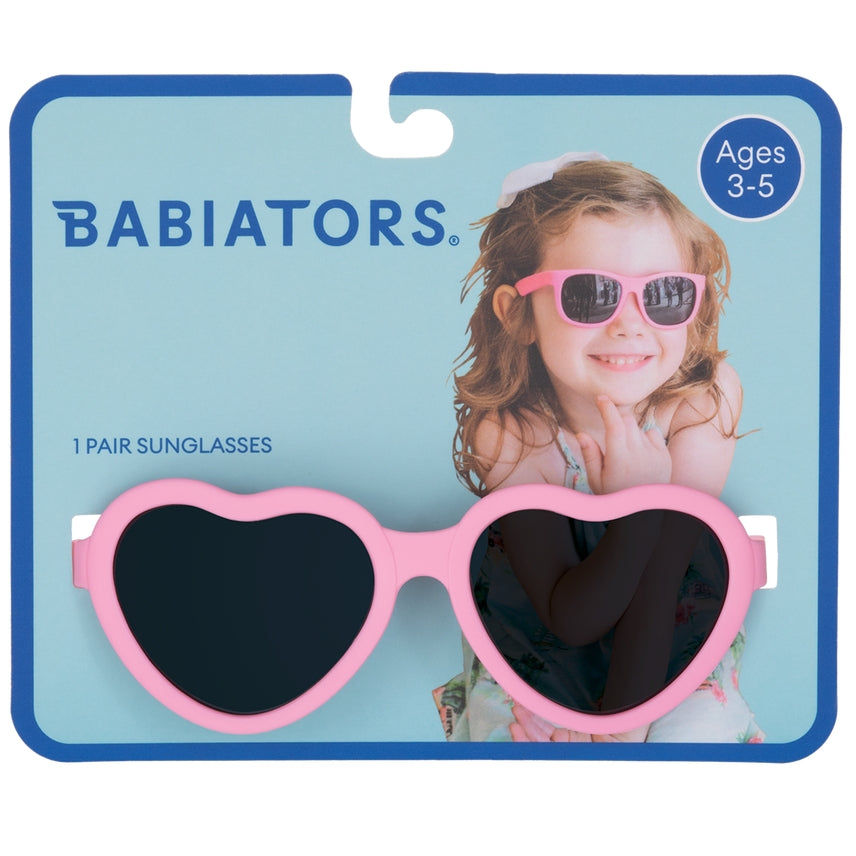 Pink Heart Sunglasses