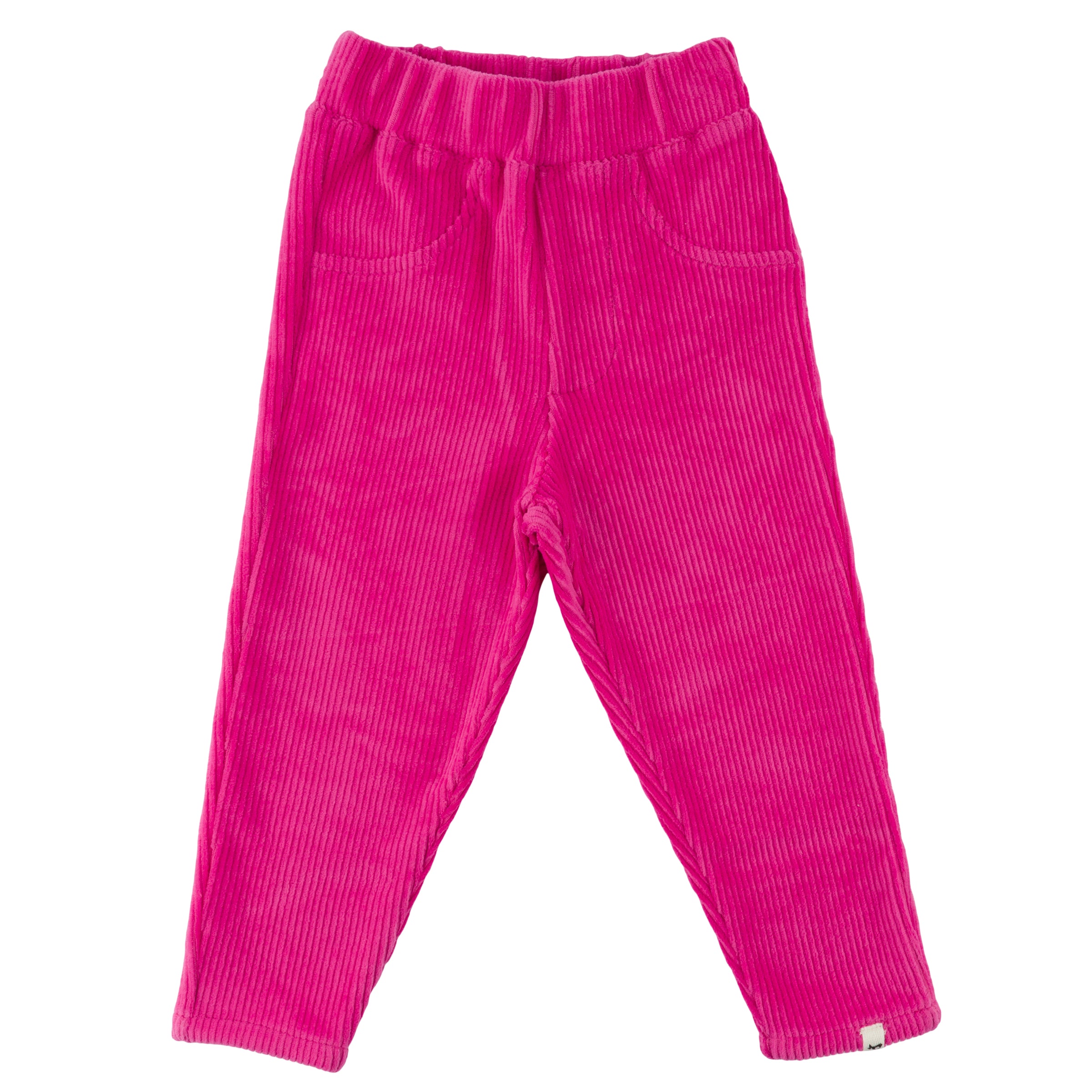 Bright Pink Corduroy Autumn Jegging