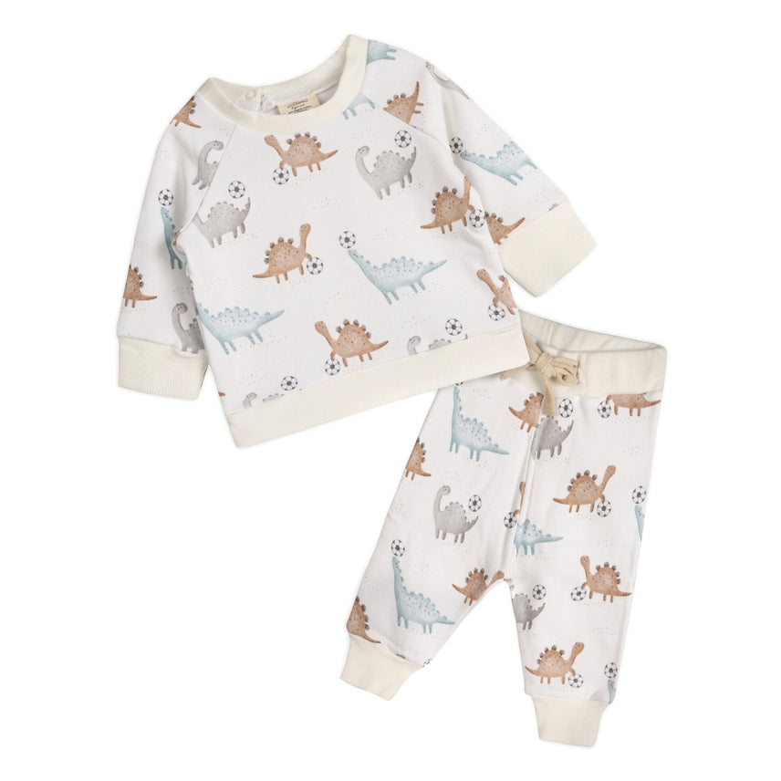 Soccer Dino Organic Cotton Set - Meems