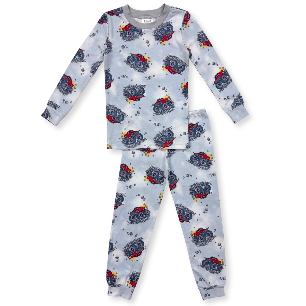Monster Trucks LS PJ Set