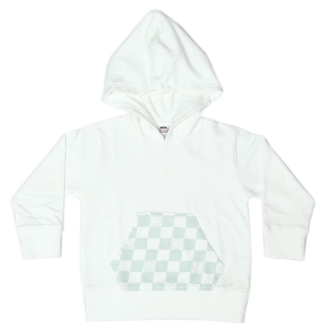 Smile Check Pullover Hoodie