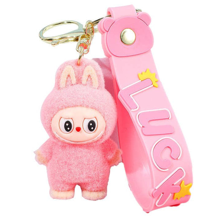 Labubu Luck Silicone Keychain - Meems