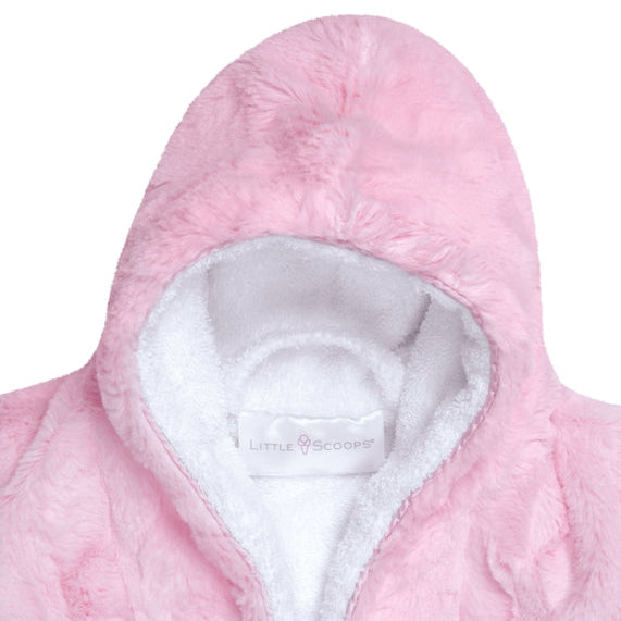 Pink Hooded Robe