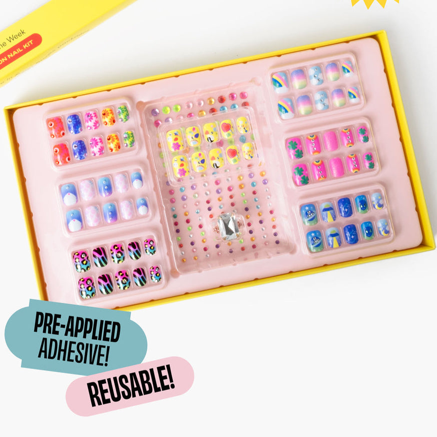 Days of the Week Press on Nails - Meems
