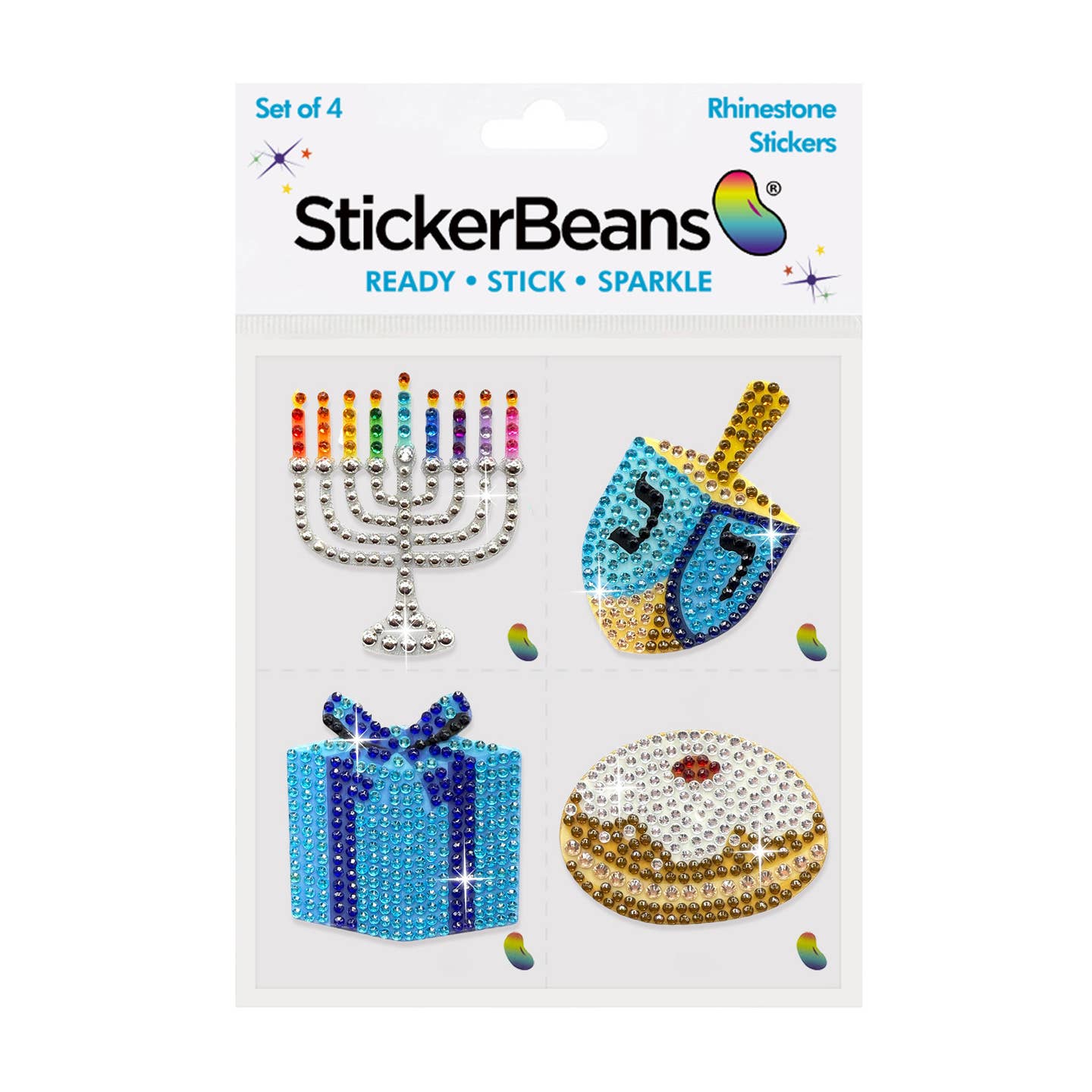 Chanukah Sticker Pack (Set of 4)